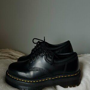 Dr. Martens 8053 Leather Platform Casual Shoes